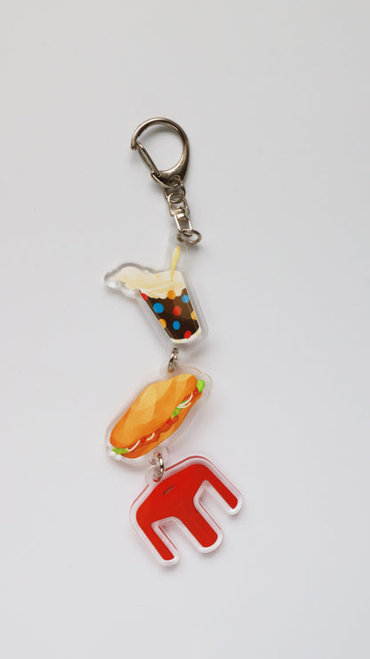 Street Food Keychain