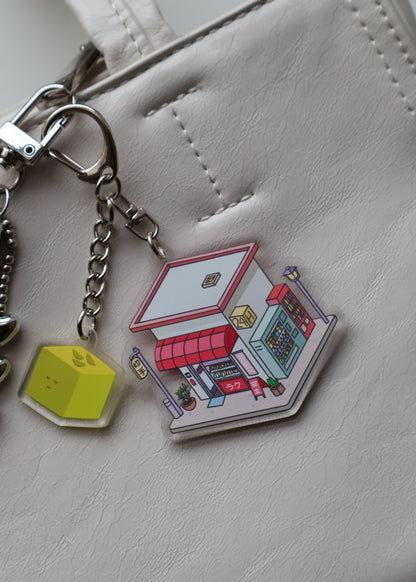 Convenience store Keychain